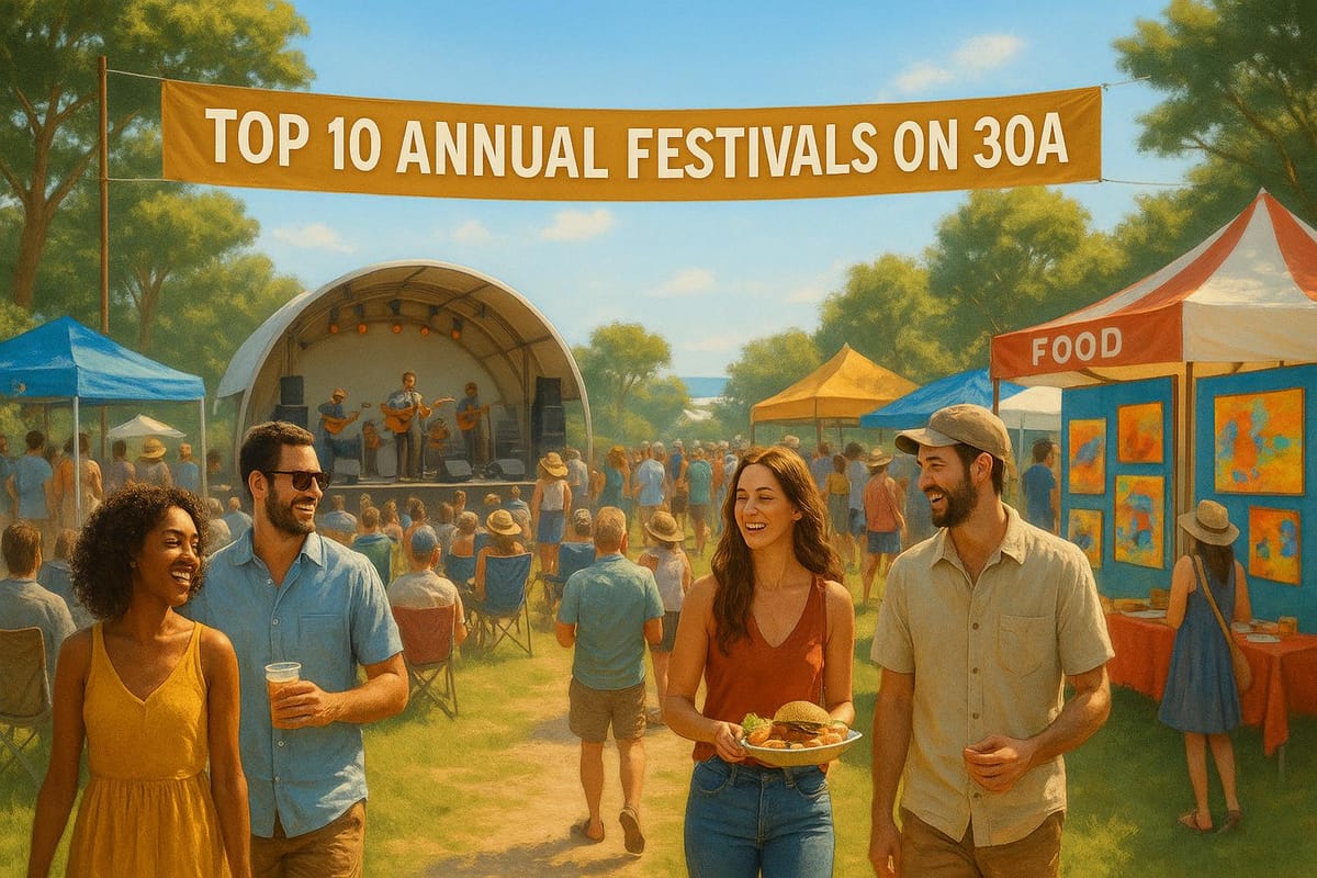 Top 10 Annual Festivals on 30A
