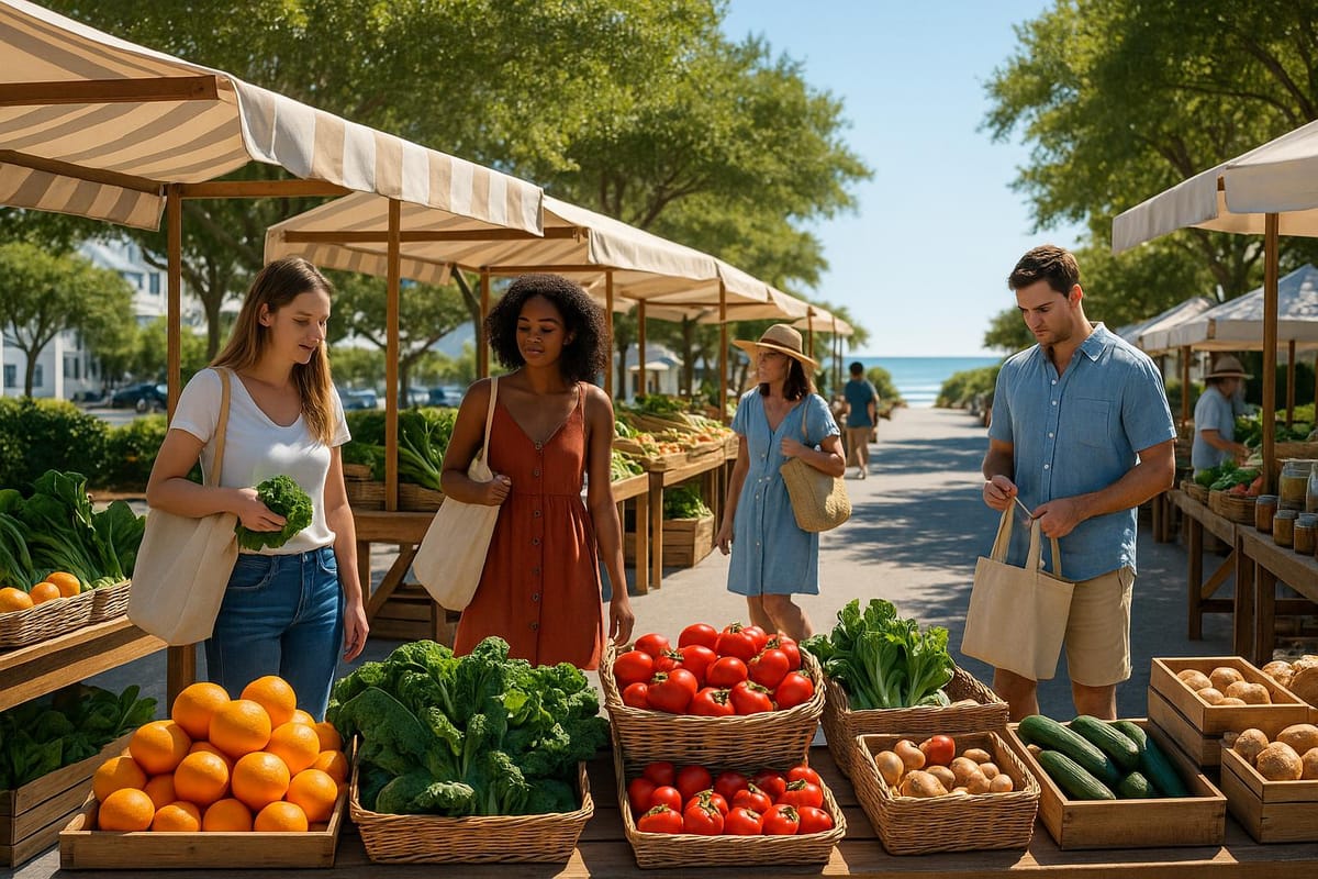 Best 5 Organic Markets Near 30A