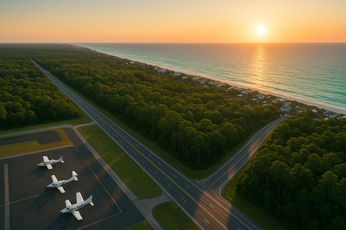 Airport to 30A: Transportation Options
