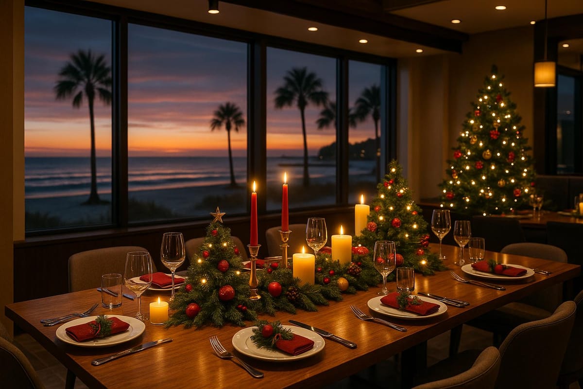 10 Best Christmas Dinner Spots on 30A