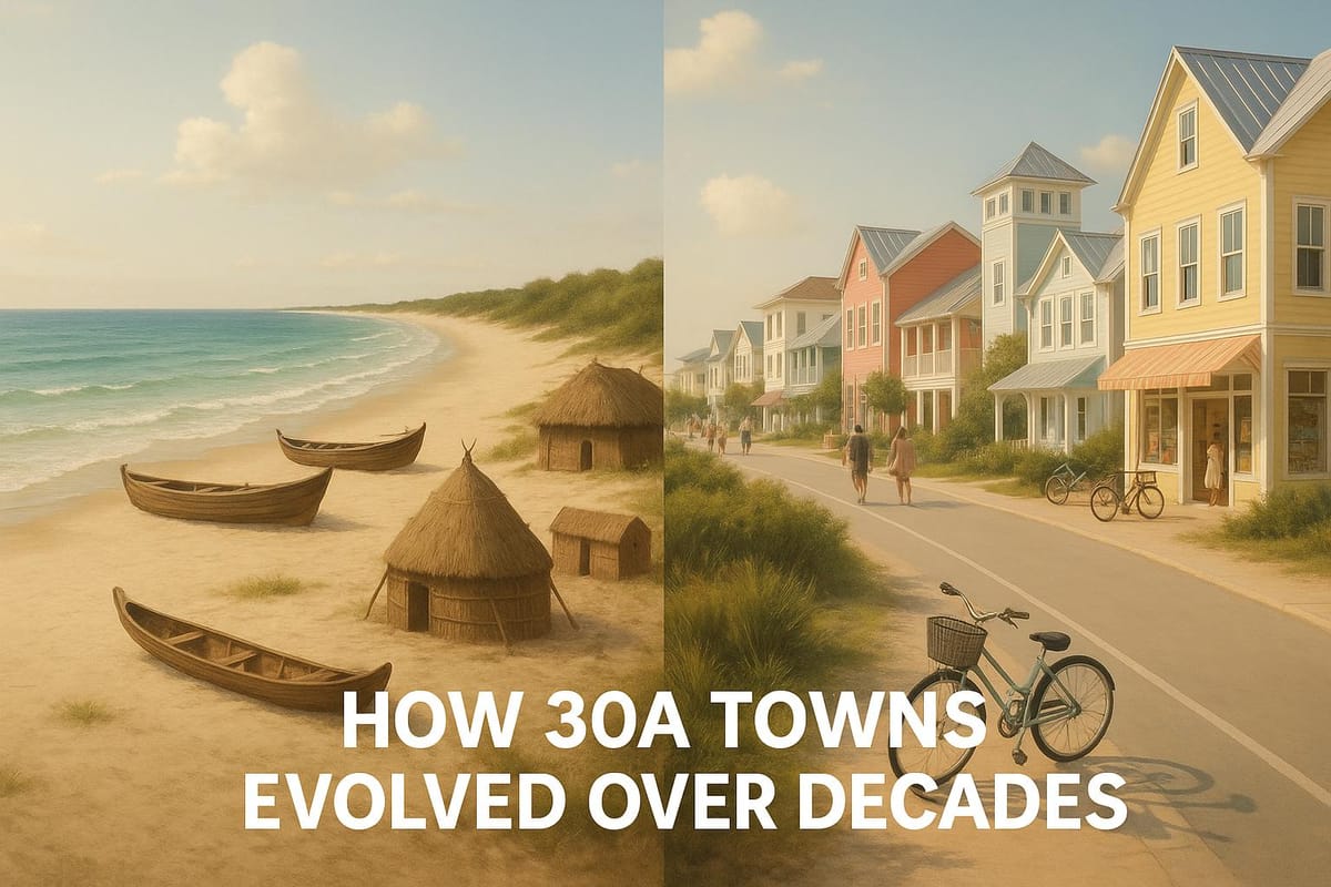How 30A Towns Evolved Over Decades