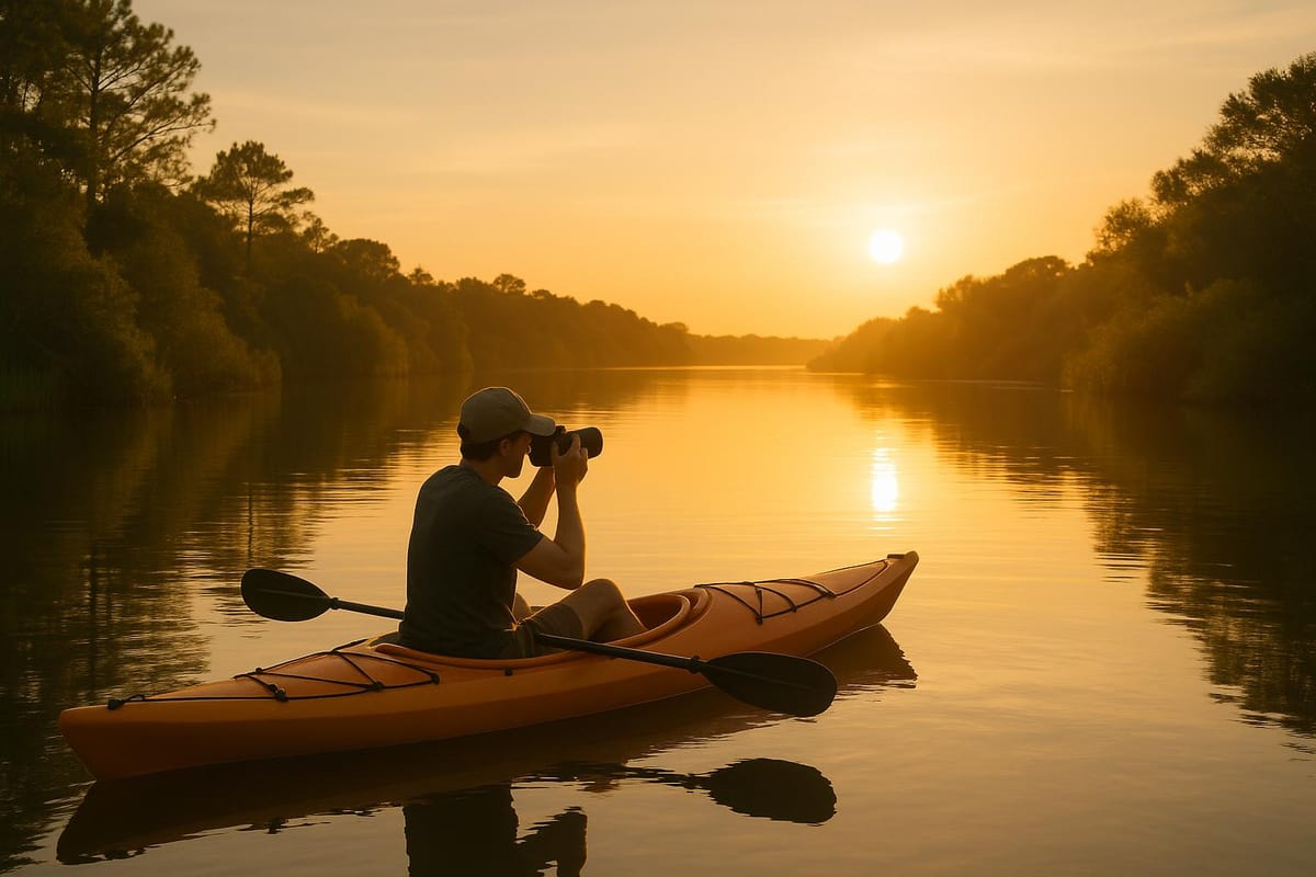 Best Times for Kayak Photography on 30A
