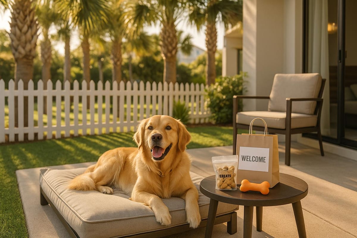 Top Pet Amenities at 30A Hotels