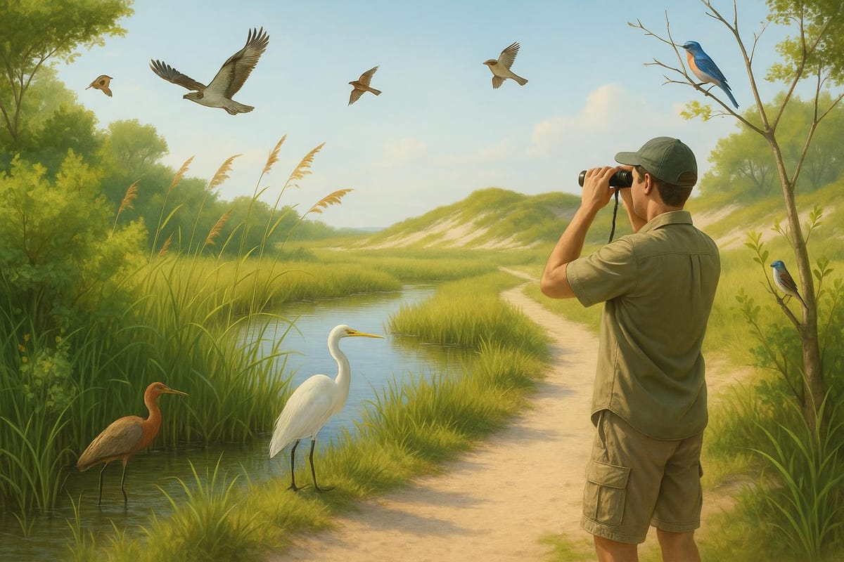 Top 7 Birdwatching Spots on 30A