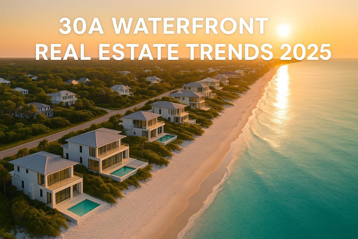 30A Waterfront Real Estate Trends 2025