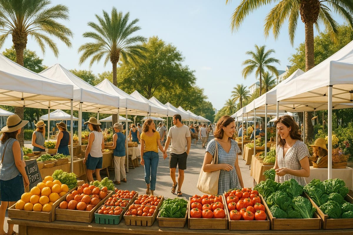 Best Days to Visit 30A Farmers Markets