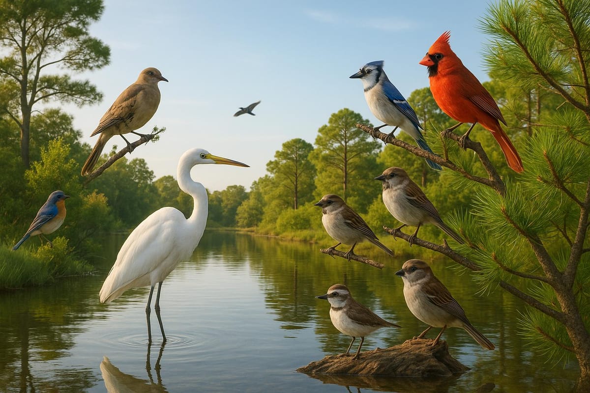 10 Common Birds in South Walton