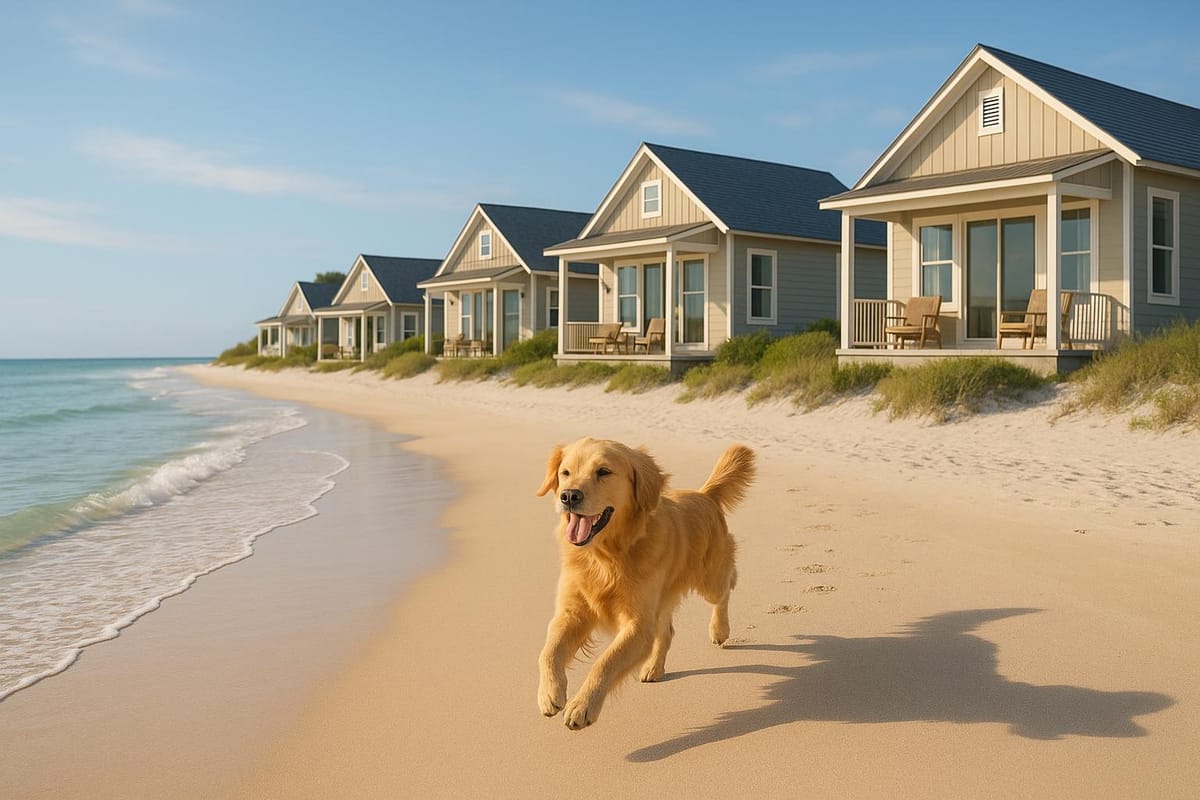 Pet-Friendly Beachfront Rentals on 30A