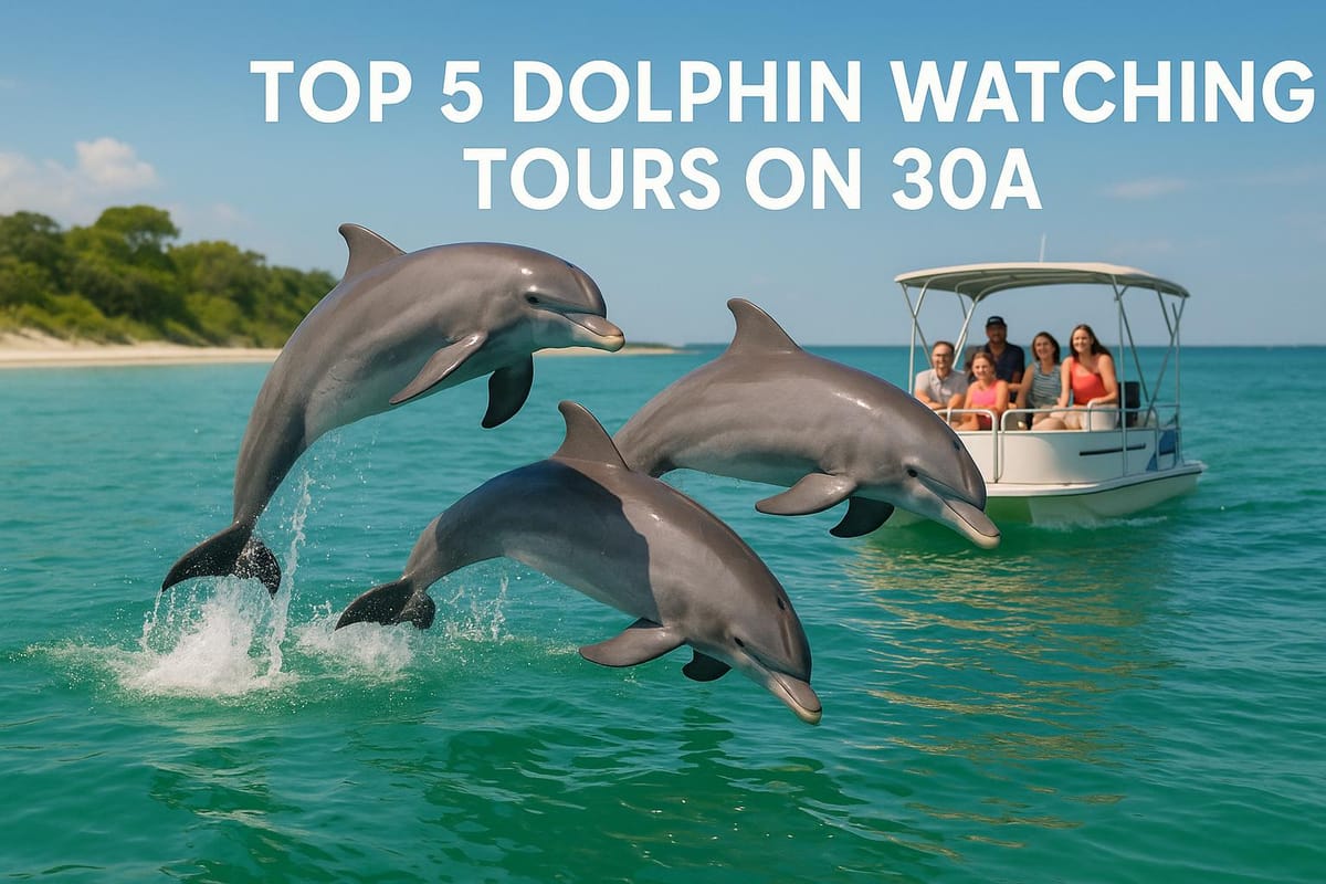 Top 5 Dolphin Watching Tours on 30A