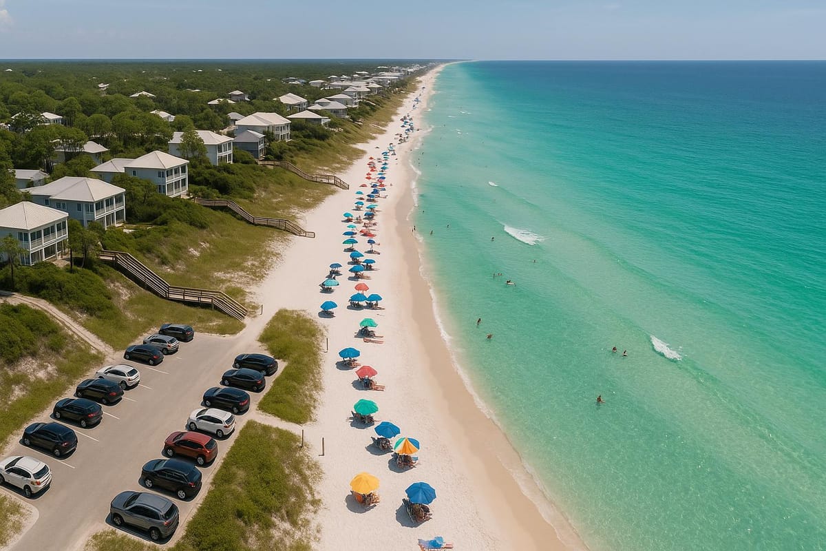 30A Beach Access Points: Parking and Amenities