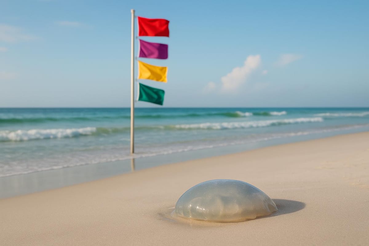 Beach Flags and Jellyfish: 30A Safety Tips