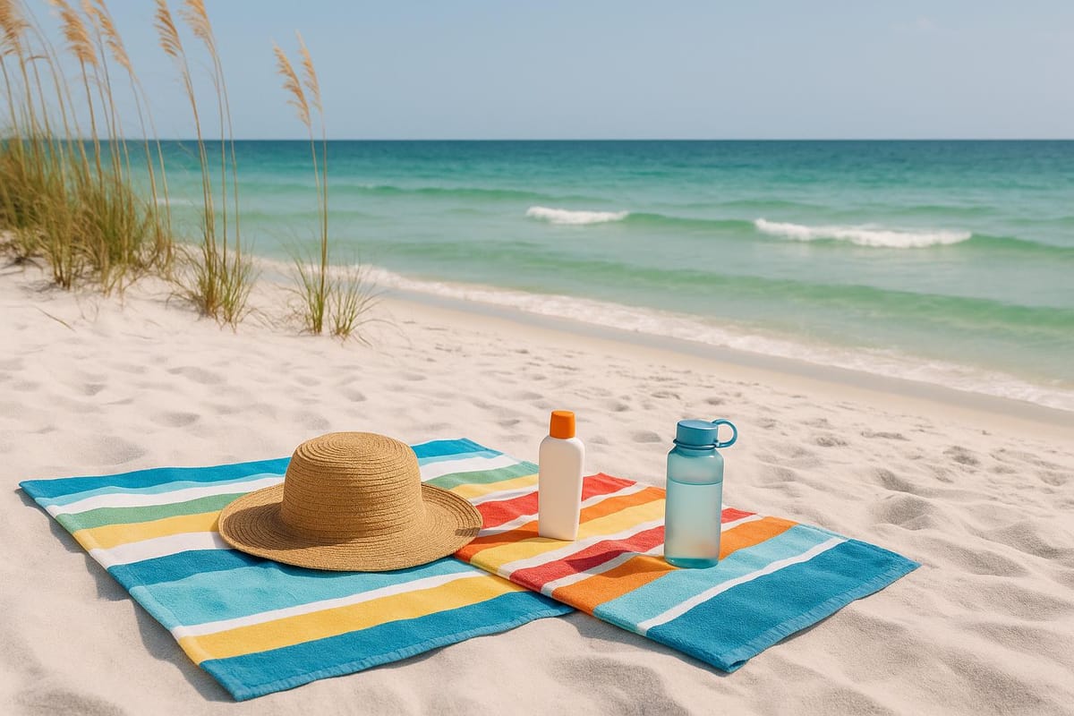 Checklist for a 30A Summer Beach Day