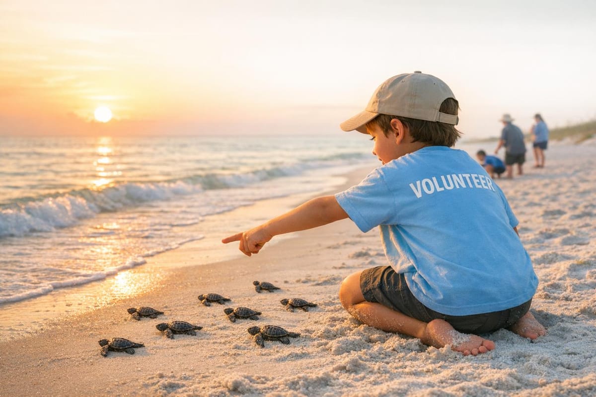 Why Kids Join South Walton Turtle Watch