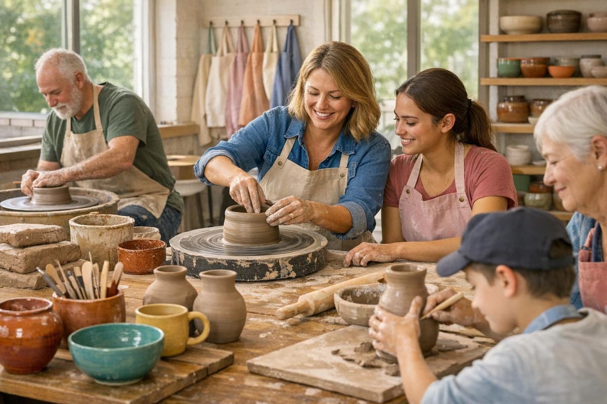 Top 5 Pottery Classes in South Walton