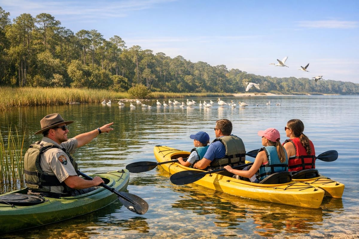 Camp Helen State Park: Family Kayak Tours