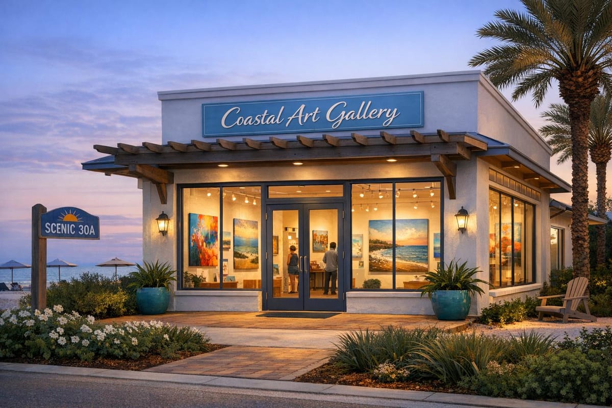 Top 10 Art Galleries in South Walton