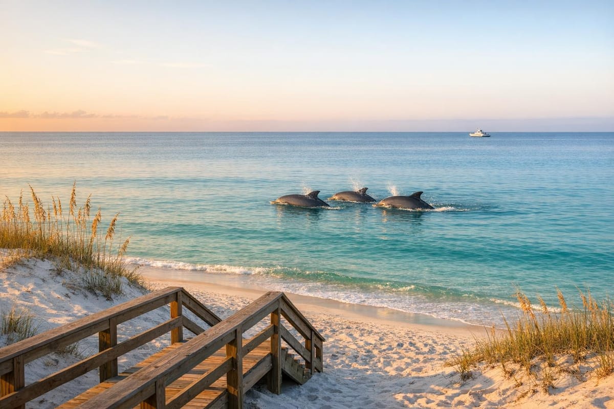 How to Spot Dolphins Near South Walton