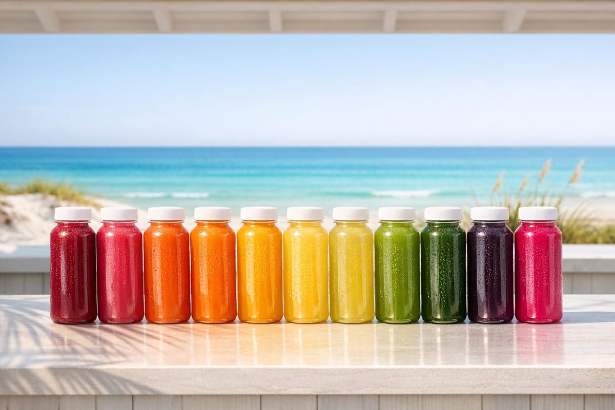 10 Best Juice Bars on 30A