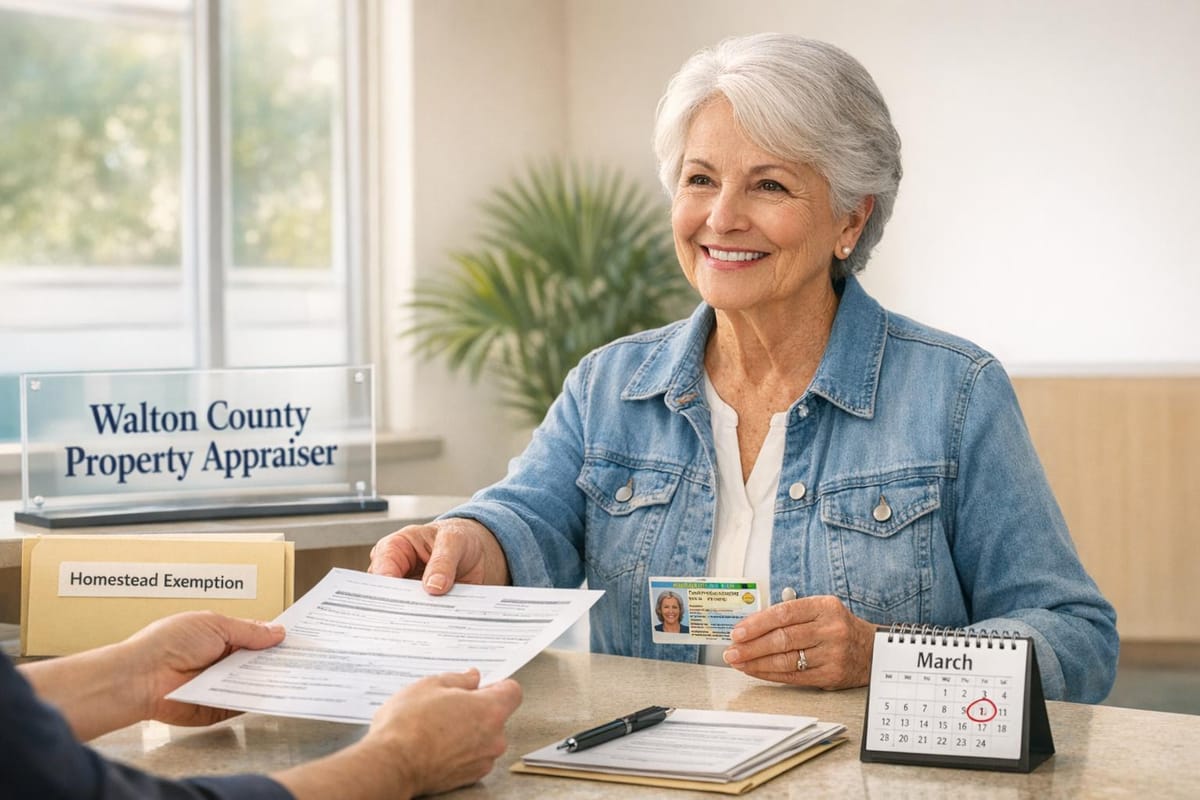 Homestead Exemptions for Seniors in Walton County