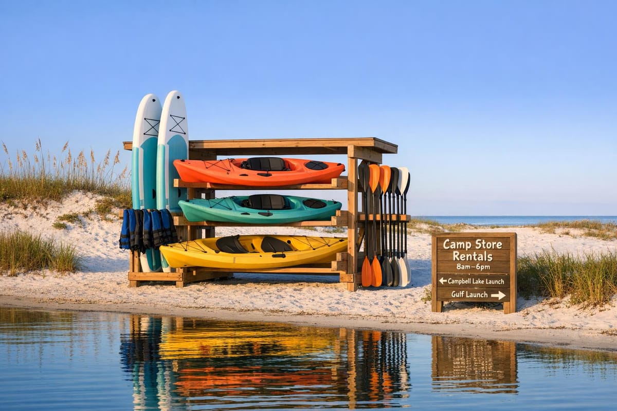Guide to Watercraft Rentals at Topsail Hill