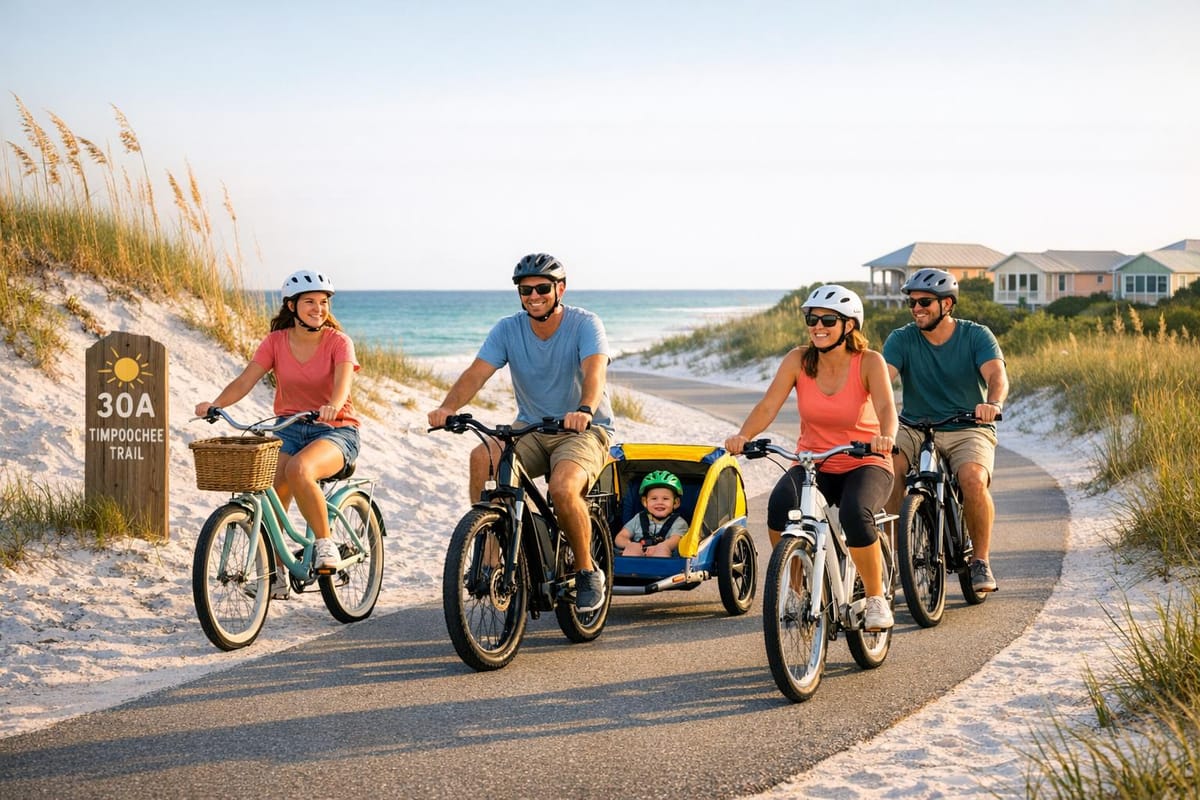 Best Bike Rental Shops for Groups on 30A