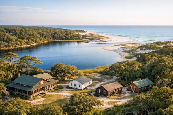 Camp Helen History vs. Other 30A Landmarks