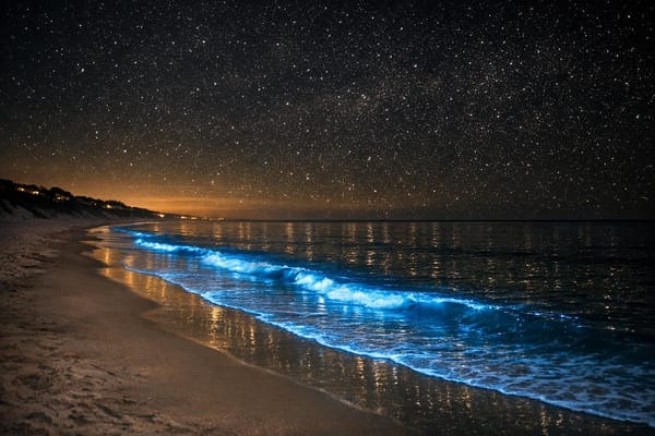 Best Times for Bioluminescent Displays on 30A