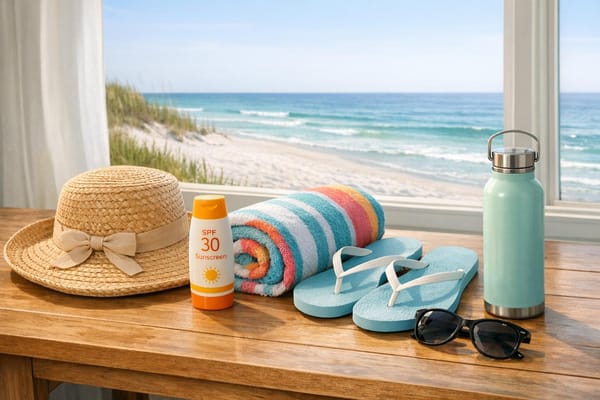 Seasonal Packing Tips for South Walton Beaches