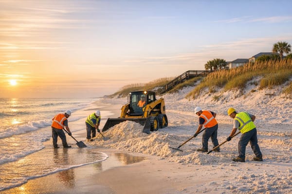 Beach Renourishment on 30A: What You Need to Know