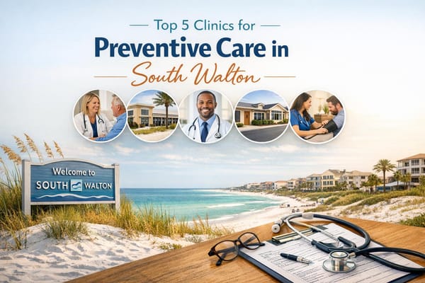 Top 5 Clinics for Preventive Care in South Walton