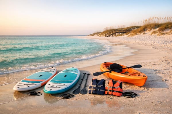 Paddleboards, Kayaks, and More: 30A Rentals