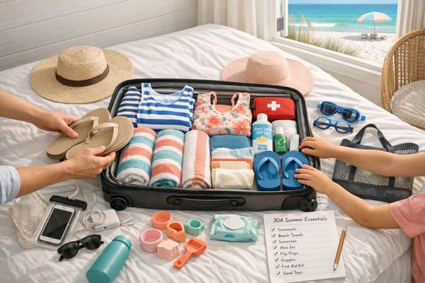 Packing for 30A: Summer Essentials for Families