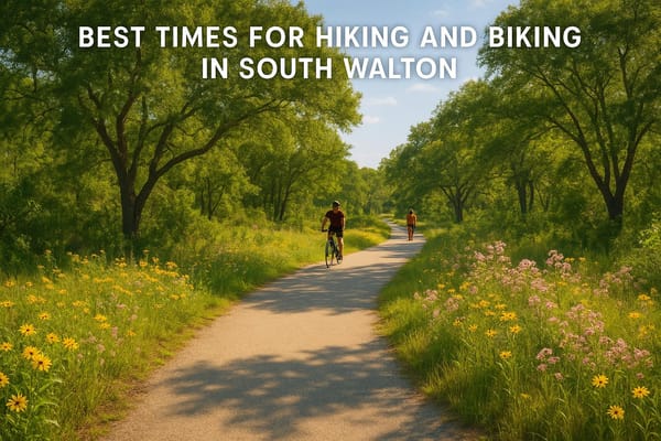 Best Times for Hiking and Biking in South Walton