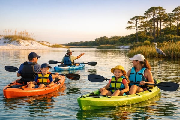 Best Kayak Rentals for Families in Santa Rosa Beach
