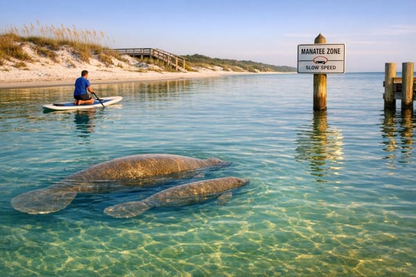 Manatee Sightings in 30A: Local Stories