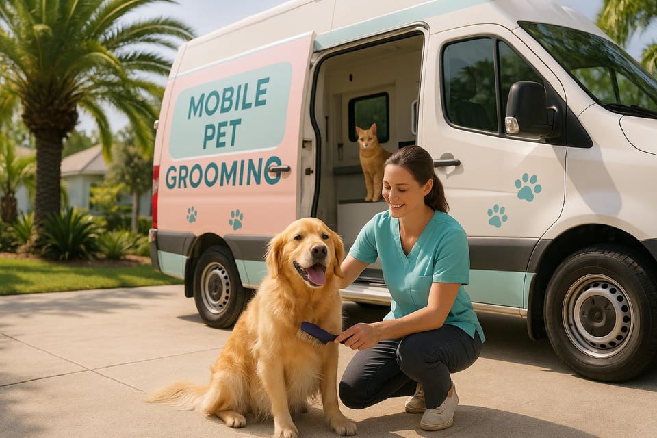 Top 7 Mobile Pet Grooming Services in South Walton