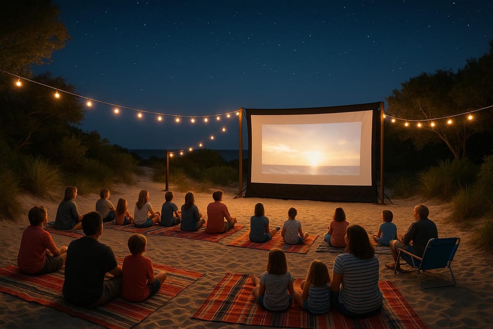 Outdoor Movies and More: 30A Night Fun