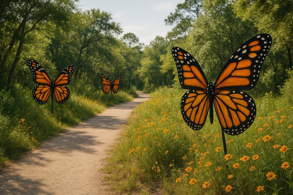 Guide to Monarch Art Trail in South Walton