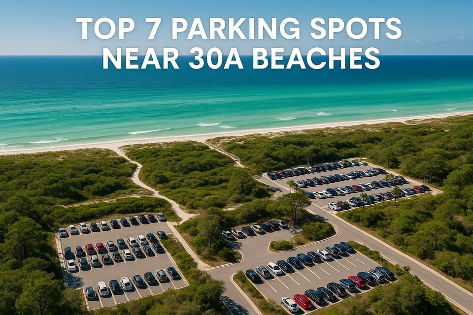 Top 7 Parking Spots Near 30A Beaches
