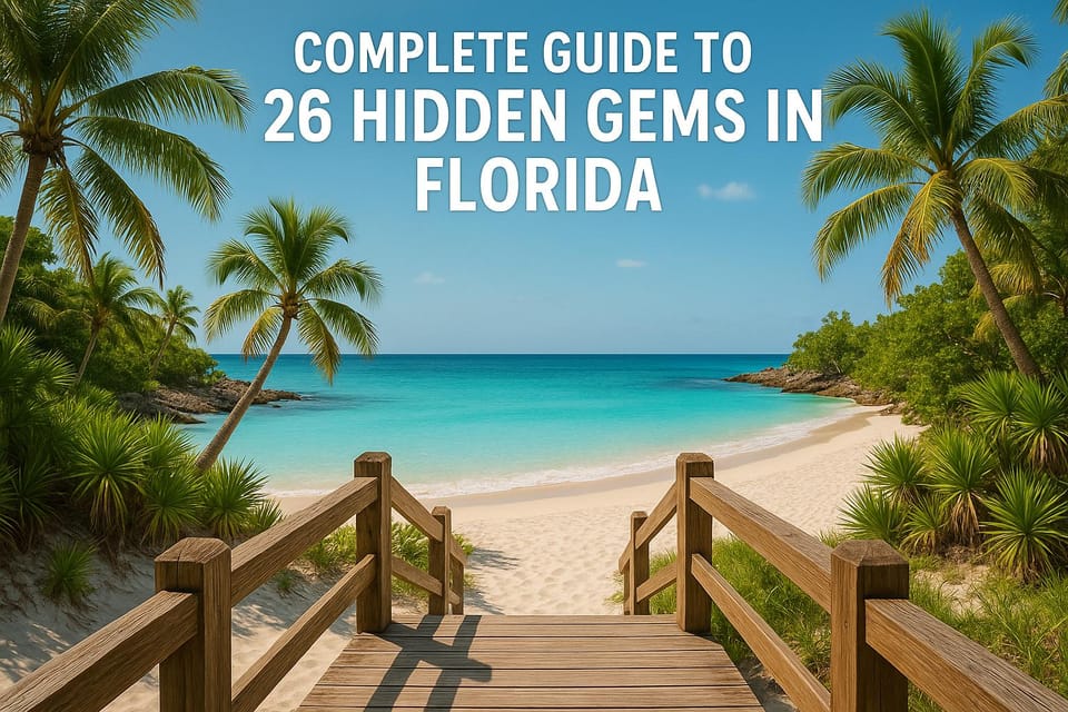 Complete Guide to 26 Hidden Gems in Florida