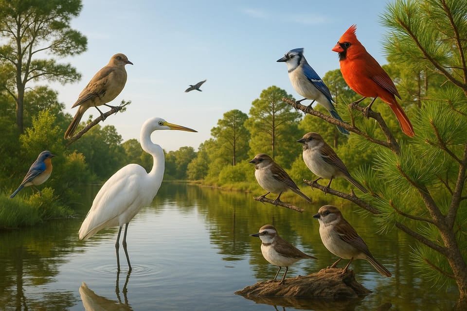 10 Common Birds in South Walton