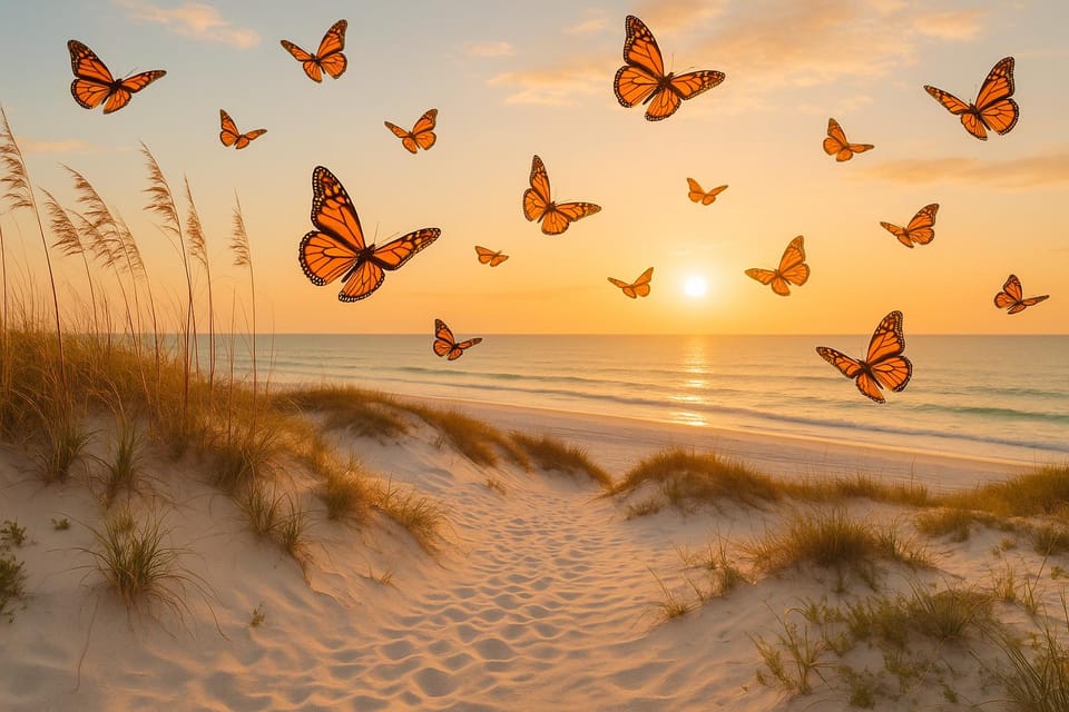 Monarch Migration on 30A: When and Where