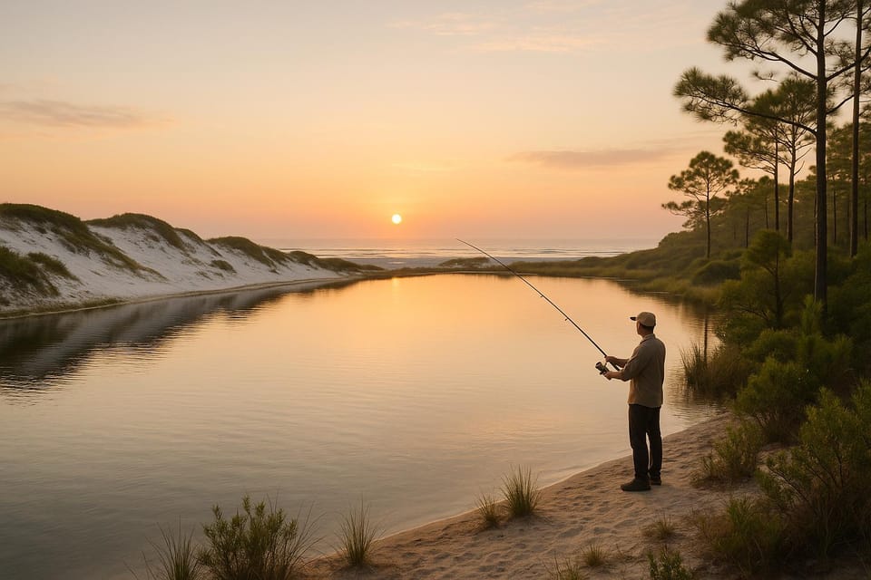 Topsail Hill Fishing Spots Guide