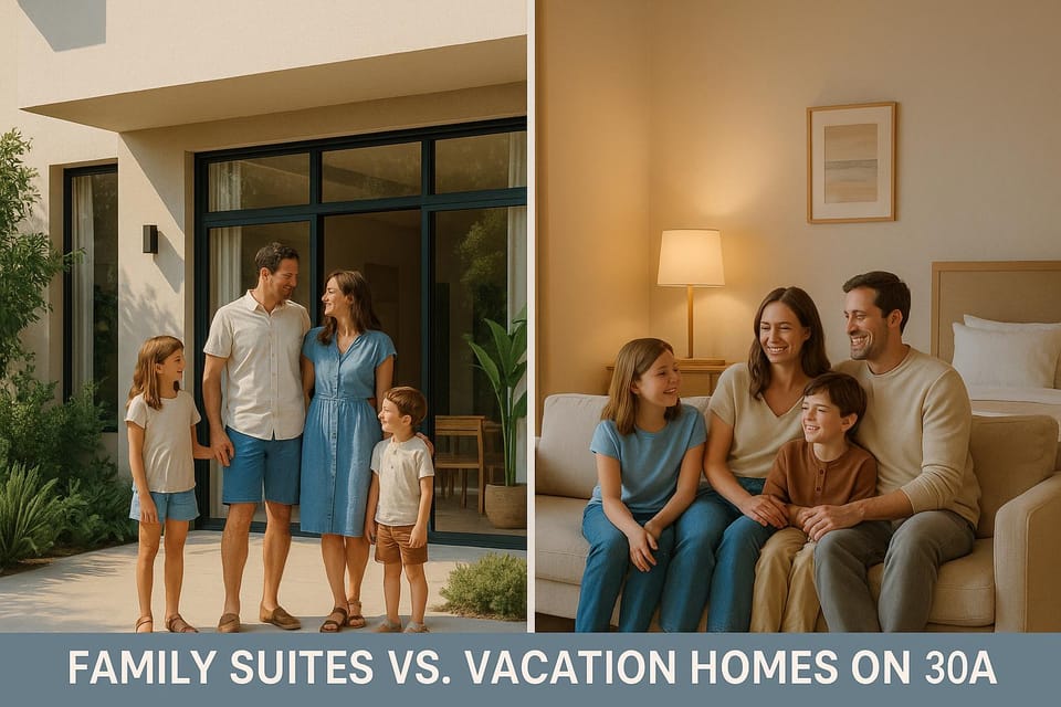 Family Suites vs. Vacation Homes on 30A