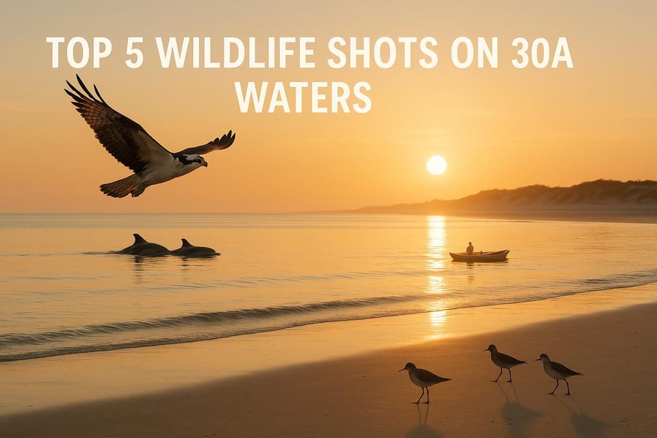 Top 5 Wildlife Shots on 30A Waters