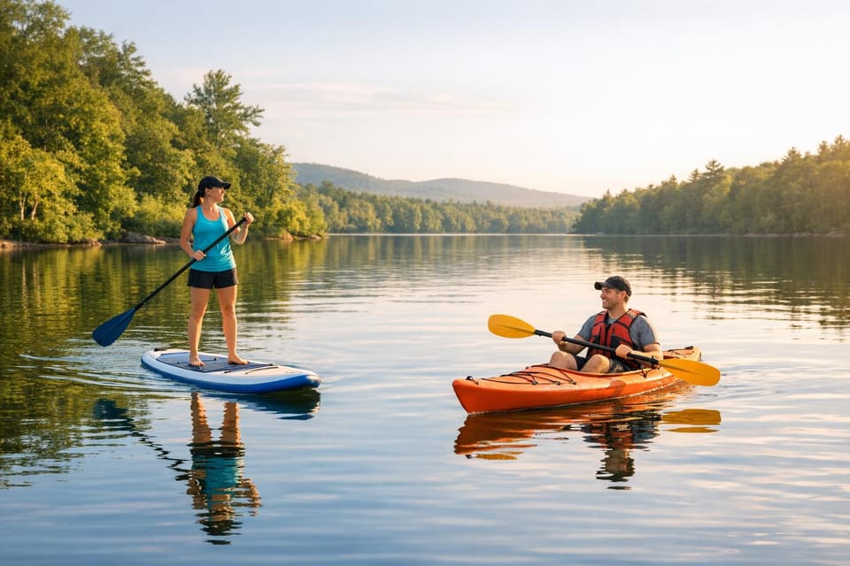 Paddleboarding vs. Kayaking: Which is Easier for Beginners?