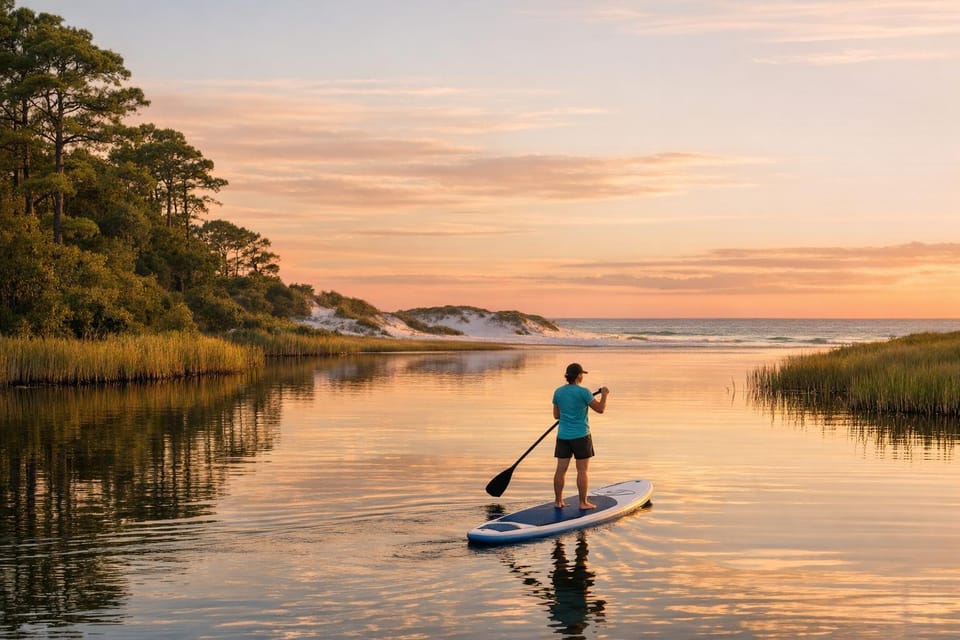 Ultimate Guide to Paddleboarding Grayton Beach