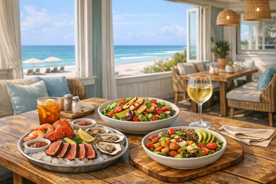 Top Gluten-Free Restaurants on 30A