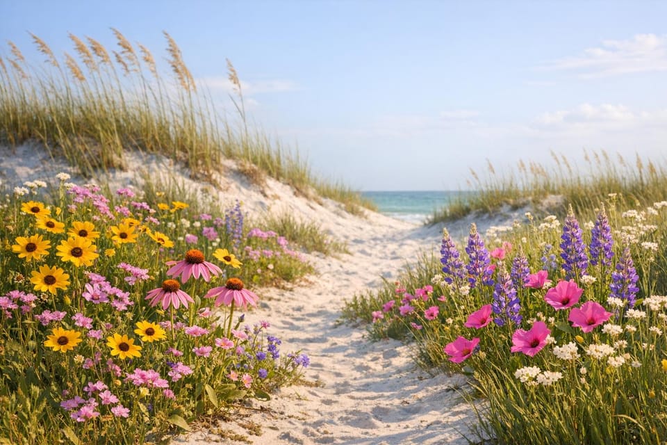 Seasonal Guide to 30A Wildflowers