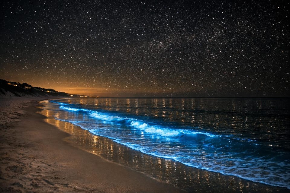Best Times for Bioluminescent Displays on 30A